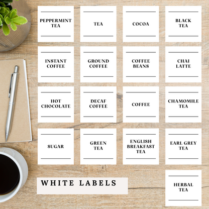 Printable Coffee Labels