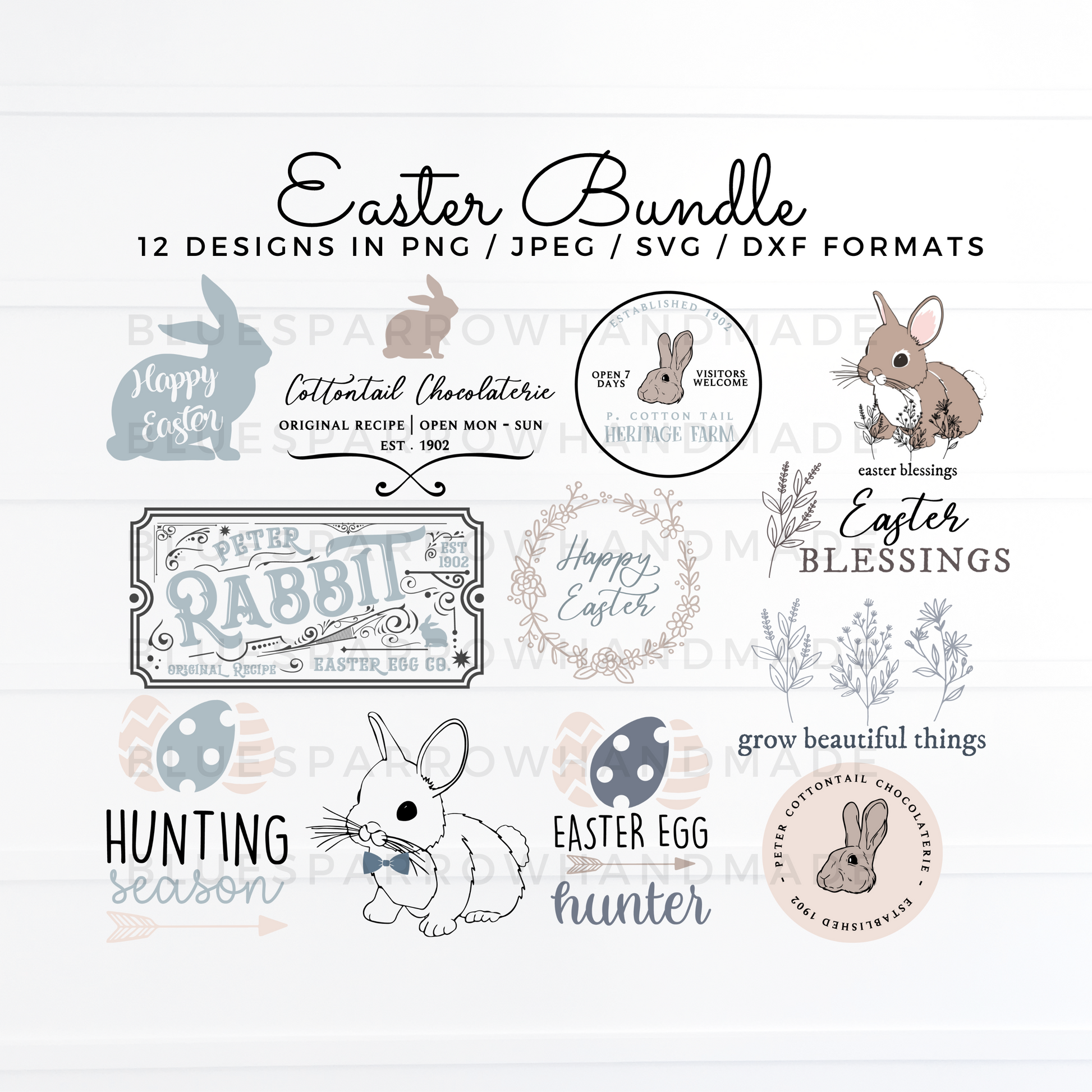 easter svg bundle